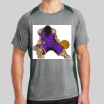 Heather Colorblock Contender ™ Tee Thumbnail