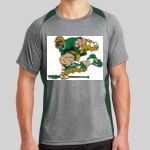 Heather Colorblock Contender ™ Tee Thumbnail