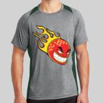 Heather Colorblock Contender ™ Tee Thumbnail