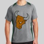 Heather Colorblock Contender ™ Tee Thumbnail