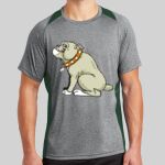 Heather Colorblock Contender ™ Tee Thumbnail