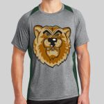 Heather Colorblock Contender ™ Tee Thumbnail