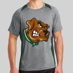 Heather Colorblock Contender ™ Tee Thumbnail