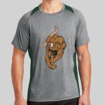 Heather Colorblock Contender ™ Tee Thumbnail