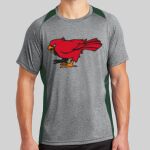 Heather Colorblock Contender ™ Tee Thumbnail