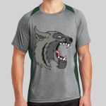 Heather Colorblock Contender ™ Tee Thumbnail