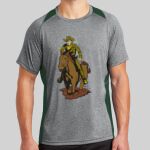 Heather Colorblock Contender ™ Tee Thumbnail