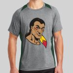 Heather Colorblock Contender ™ Tee Thumbnail