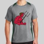 Heather Colorblock Contender ™ Tee Thumbnail