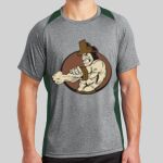 Heather Colorblock Contender ™ Tee Thumbnail