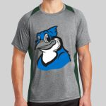 Heather Colorblock Contender ™ Tee Thumbnail