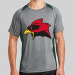 Heather Colorblock Contender ™ Tee Thumbnail