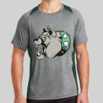 Heather Colorblock Contender ™ Tee Thumbnail