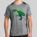 Heather Colorblock Contender ™ Tee Thumbnail