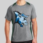 Heather Colorblock Contender ™ Tee Thumbnail