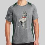 Heather Colorblock Contender ™ Tee Thumbnail