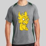 Heather Colorblock Contender ™ Tee Thumbnail