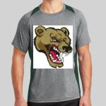 Heather Colorblock Contender ™ Tee Thumbnail