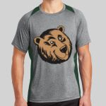 Heather Colorblock Contender ™ Tee Thumbnail