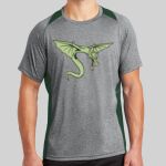 Heather Colorblock Contender ™ Tee Thumbnail