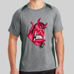 Heather Colorblock Contender ™ Tee Thumbnail