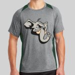 Heather Colorblock Contender ™ Tee Thumbnail