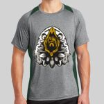 Heather Colorblock Contender ™ Tee Thumbnail