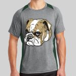 Heather Colorblock Contender ™ Tee Thumbnail