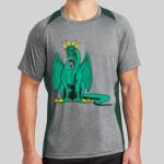 Heather Colorblock Contender ™ Tee Thumbnail