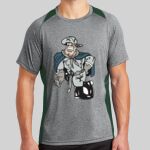 Heather Colorblock Contender ™ Tee Thumbnail