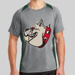 Heather Colorblock Contender ™ Tee Thumbnail