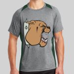 Heather Colorblock Contender ™ Tee Thumbnail