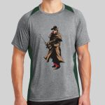 Heather Colorblock Contender ™ Tee Thumbnail