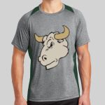 Heather Colorblock Contender ™ Tee Thumbnail