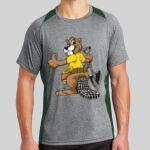 Heather Colorblock Contender ™ Tee Thumbnail