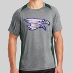 Heather Colorblock Contender ™ Tee Thumbnail