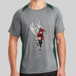 Heather Colorblock Contender ™ Tee Thumbnail