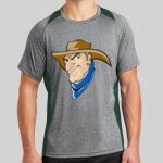 Heather Colorblock Contender ™ Tee Thumbnail