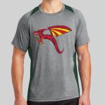 Heather Colorblock Contender ™ Tee Thumbnail