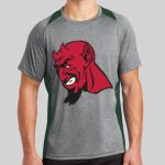 Heather Colorblock Contender ™ Tee Thumbnail