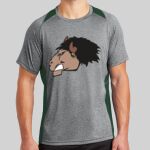 Heather Colorblock Contender ™ Tee Thumbnail