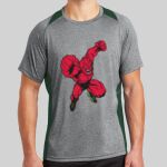 Heather Colorblock Contender ™ Tee Thumbnail