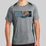 Heather Colorblock Contender ™ Tee Thumbnail