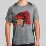 Heather Colorblock Contender ™ Tee Thumbnail