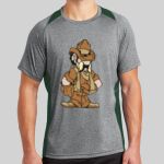 Heather Colorblock Contender ™ Tee Thumbnail