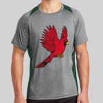 Heather Colorblock Contender ™ Tee Thumbnail