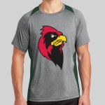 Heather Colorblock Contender ™ Tee Thumbnail