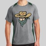 Heather Colorblock Contender ™ Tee Thumbnail