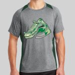 Heather Colorblock Contender ™ Tee Thumbnail