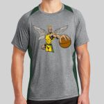 Heather Colorblock Contender ™ Tee Thumbnail